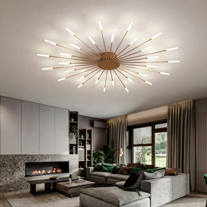 Large Modern LED Ceiling Lamp | LumenMax | Energy Saving