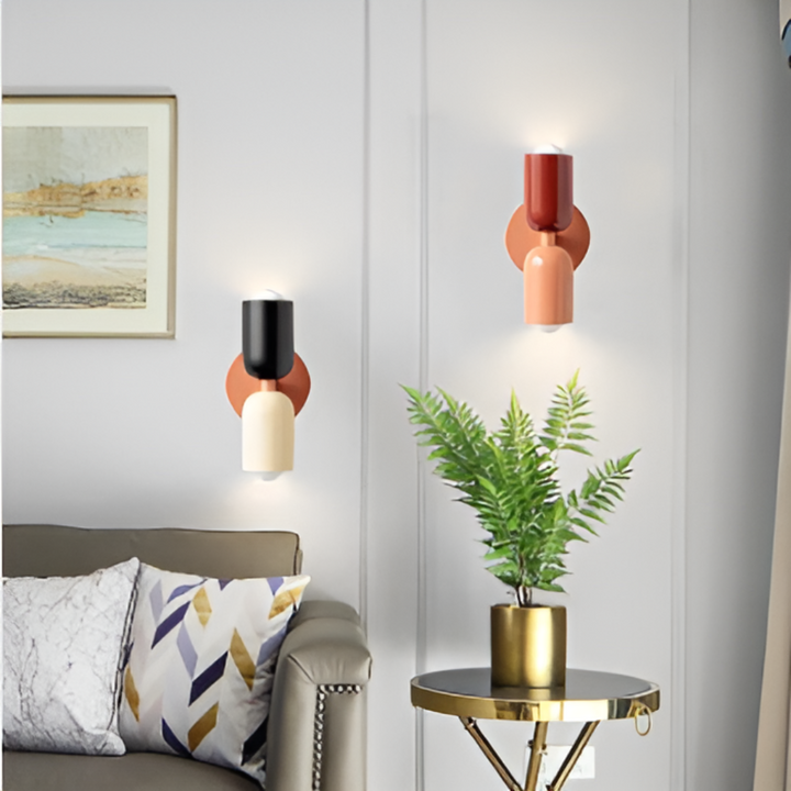 Double-Sided LED Wall Lamp in Nordic Design - Modern Home Lighting