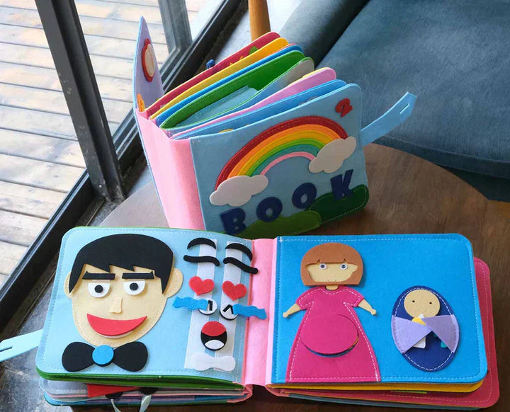 Montessori Adventure Book - Felt Stories