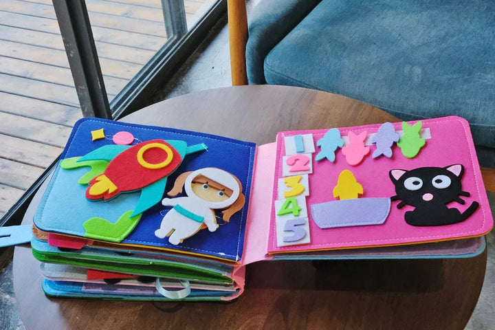 Montessori Adventure Book - Felt Stories