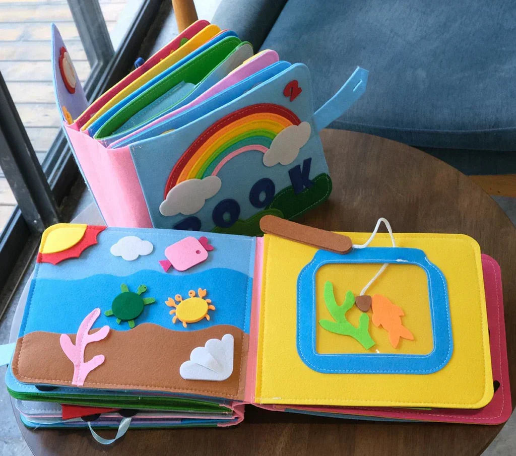 Montessori Adventure Book - Felt Stories