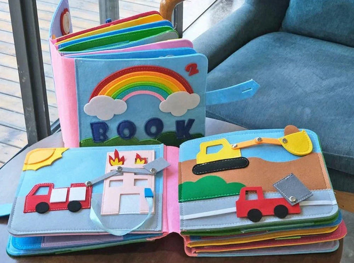 Montessori Adventure Book - Felt Stories