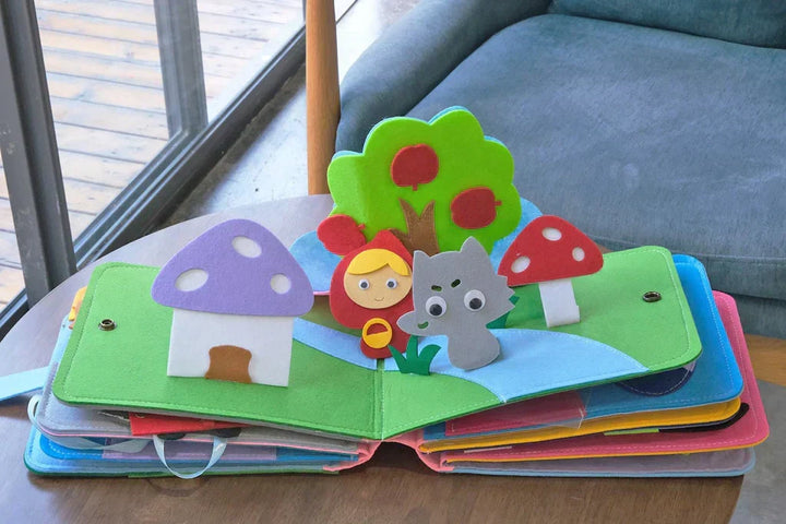 Montessori Adventure Book - Felt Stories