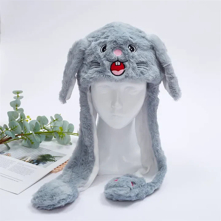 Bounce Bunny – Cute Hat with Moving Ears for Fun and Warmth
