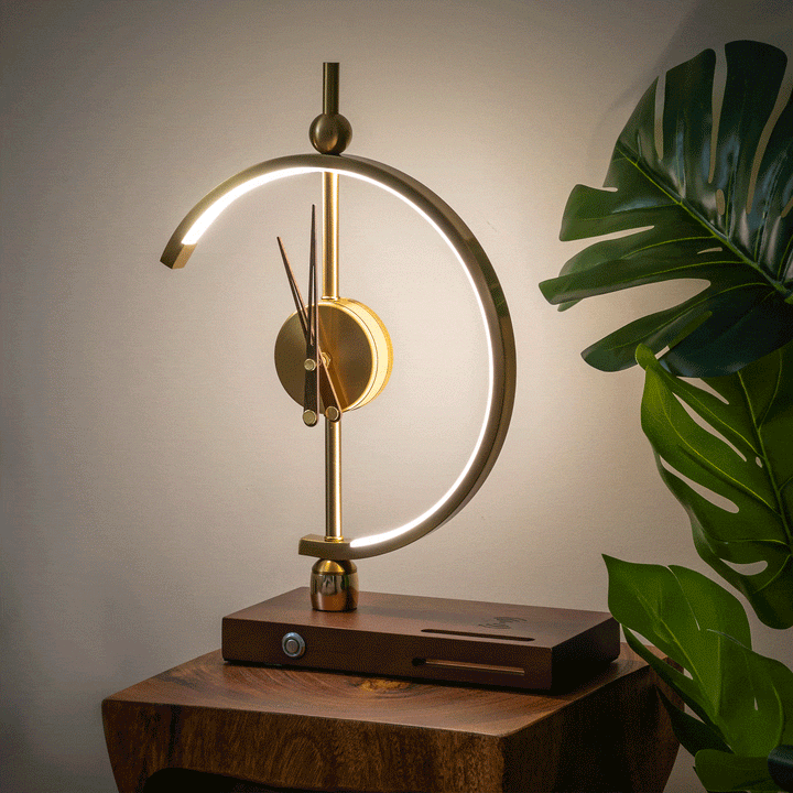 AuraTijd™ | Luxury Clock Lamp and Charger