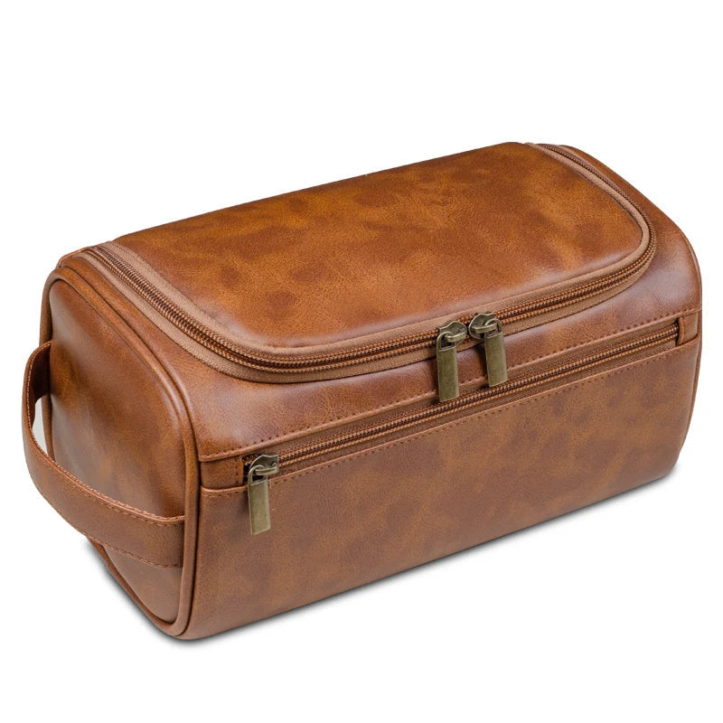 Premium Reise-Clutch aus Leder