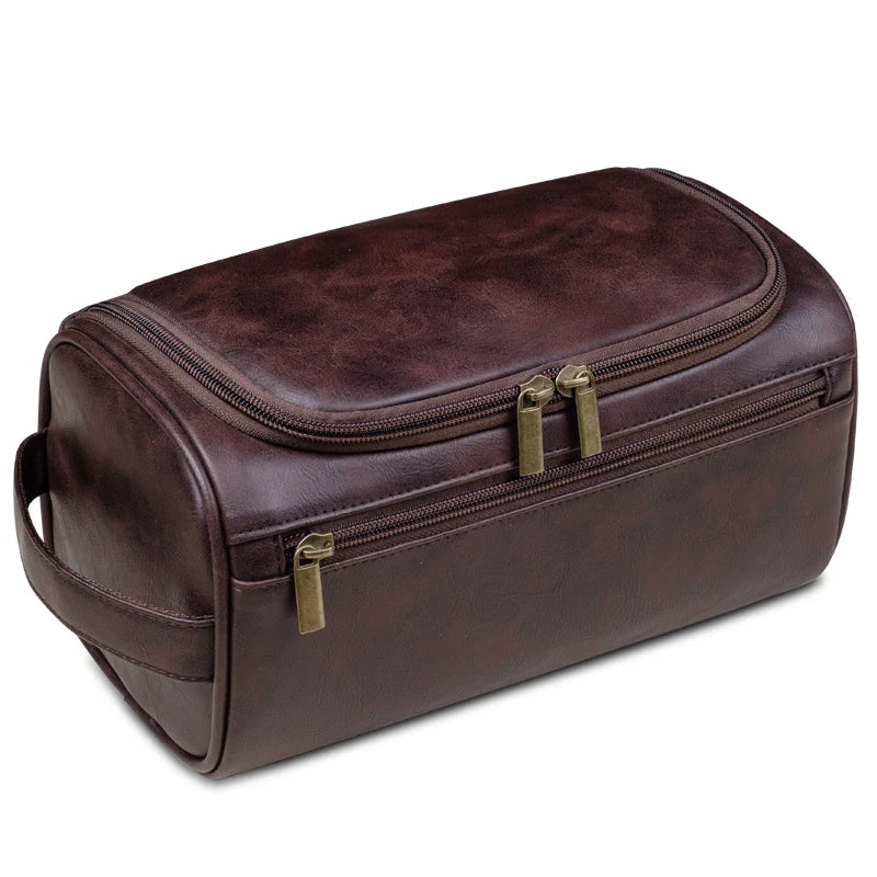 Premium Reise-Clutch aus Leder