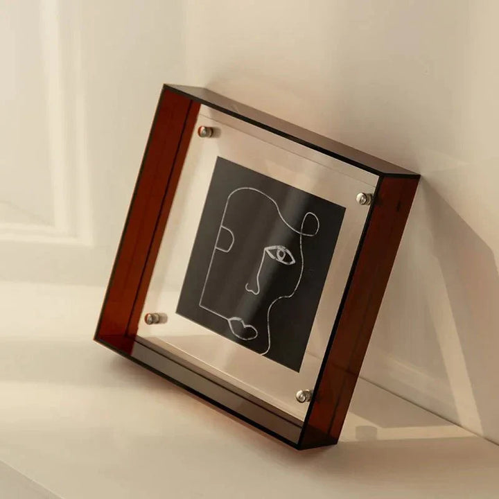 Hanging Acrylic Photo Frame | Contemporary Design for Wall and Table