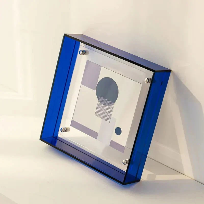 Hanging Acrylic Photo Frame | Contemporary Design for Wall and Table