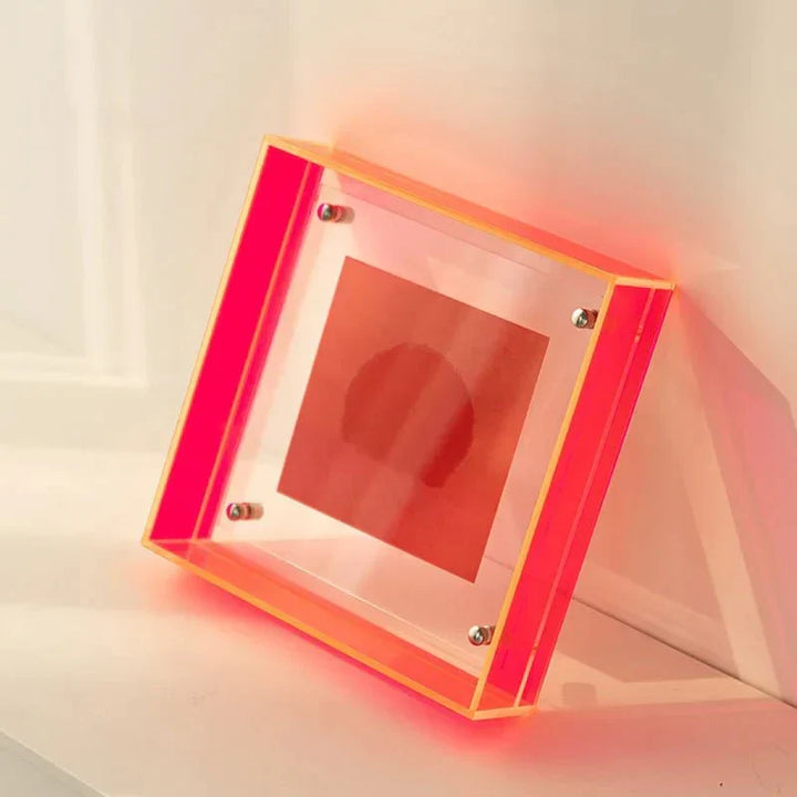 Hanging Acrylic Photo Frame | Contemporary Design for Wall and Table