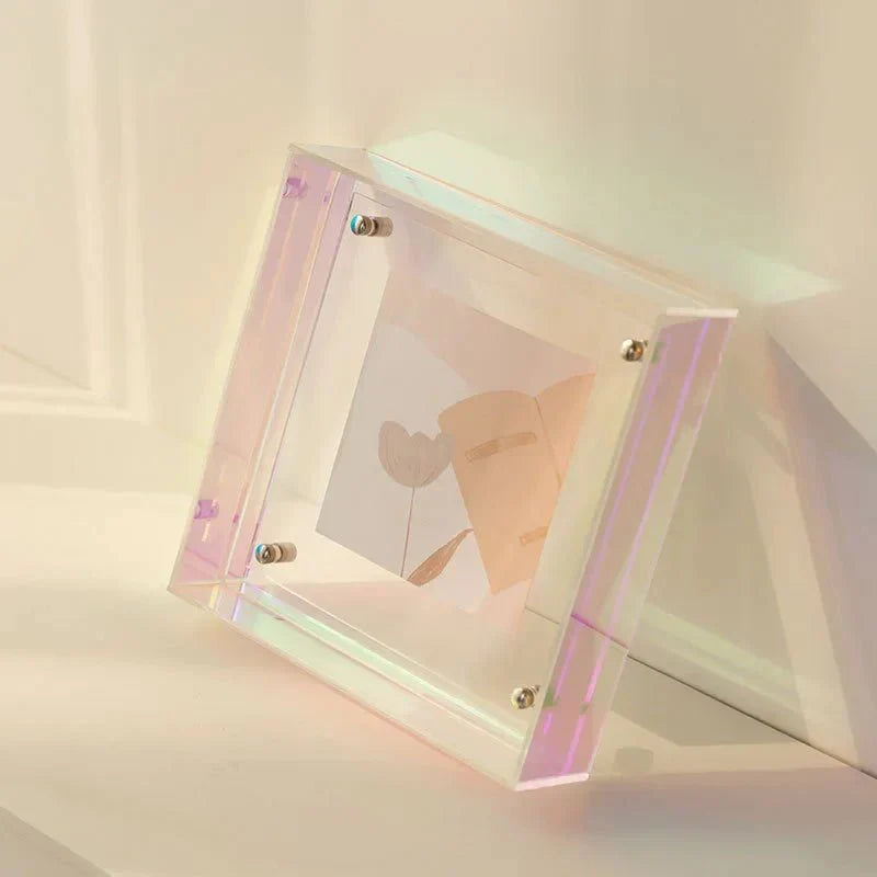 Hanging Acrylic Photo Frame | Contemporary Design for Wall and Table