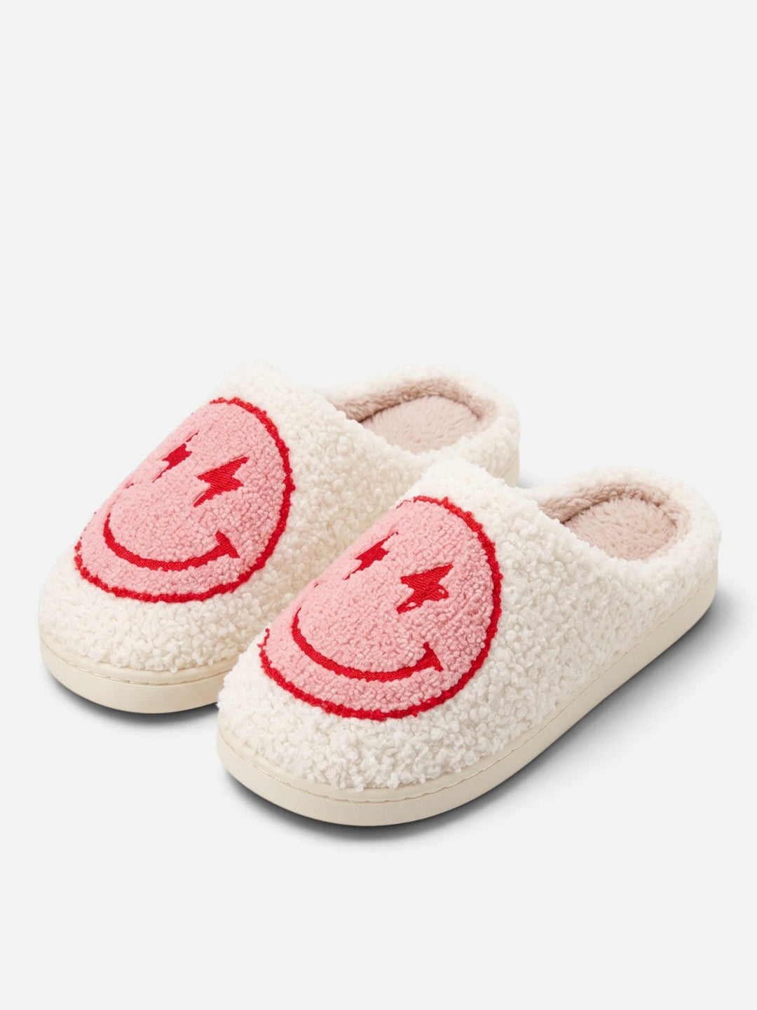 Women's Smiley Platform Slippers