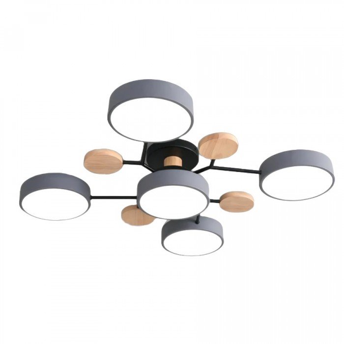 Scandinavian Ceiling Lamp – Elegant, Sustainable Branch Design with LED Technology