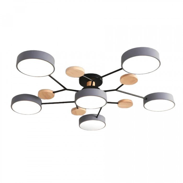 NordicGlow | Verzweigte LED-Deckenlampe im skandinavischen Stil