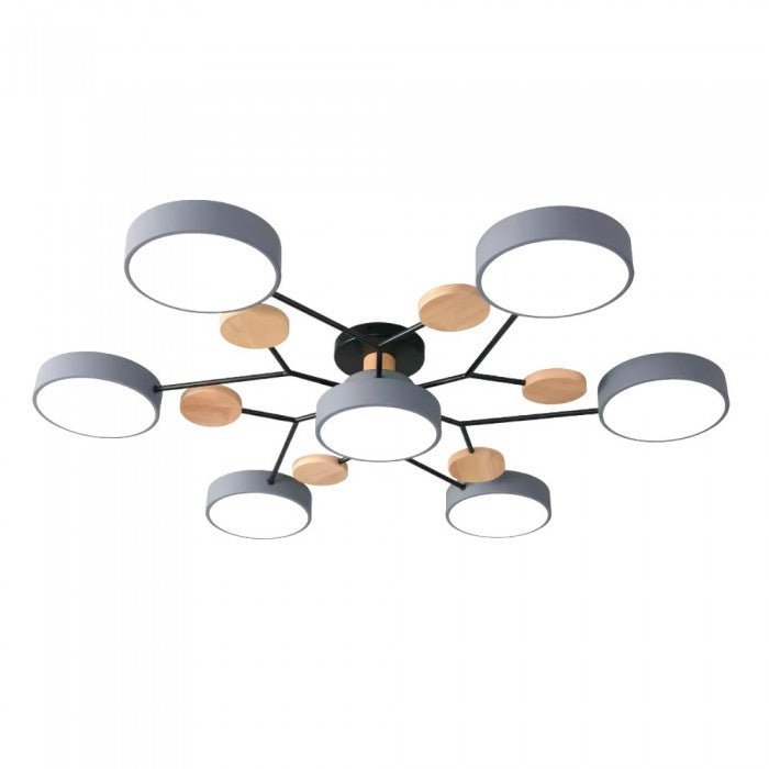 NordicGlow | Scandinavian-Style Branched LED Ceiling Lamp