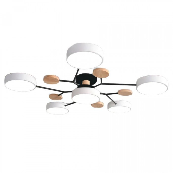 Scandinavian Ceiling Lamp – Elegant, Sustainable Branch Design with LED Technology