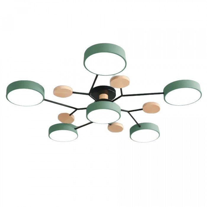 Scandinavian Ceiling Lamp – Elegant, Sustainable Branch Design with LED Technology