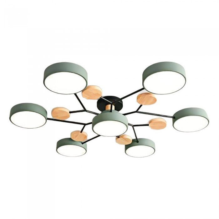 NordicGlow | Scandinavian-Style Branched LED Ceiling Lamp