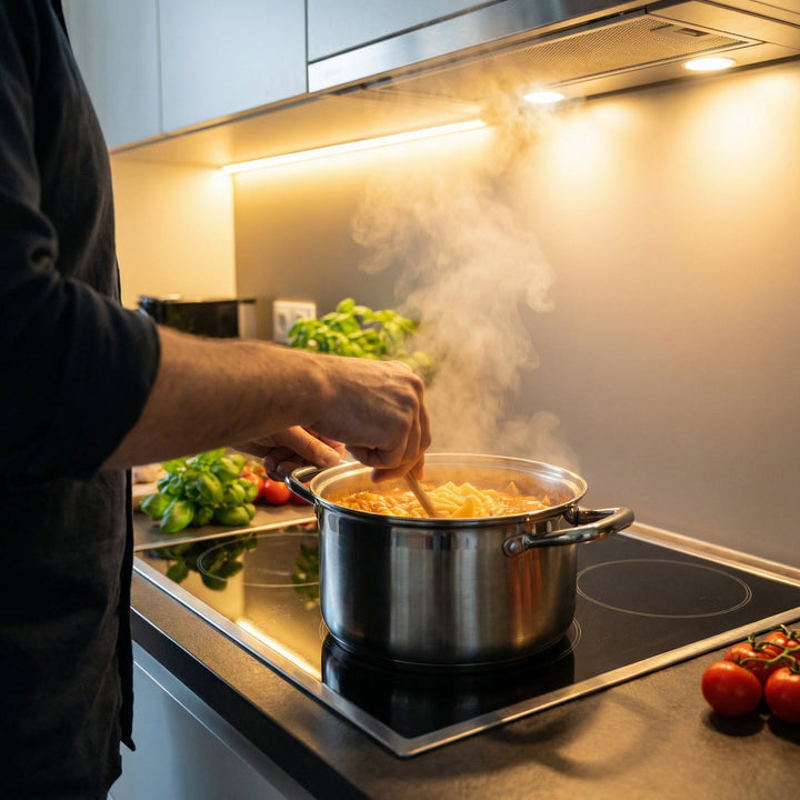 Titanium Cooking Pot with Lid, PFAS-Free