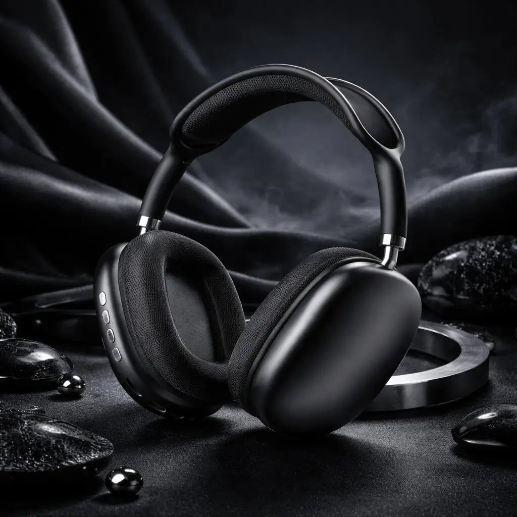 Over-Ear Headphones with Active Noise Cancelling and Bluetooth (ANC)