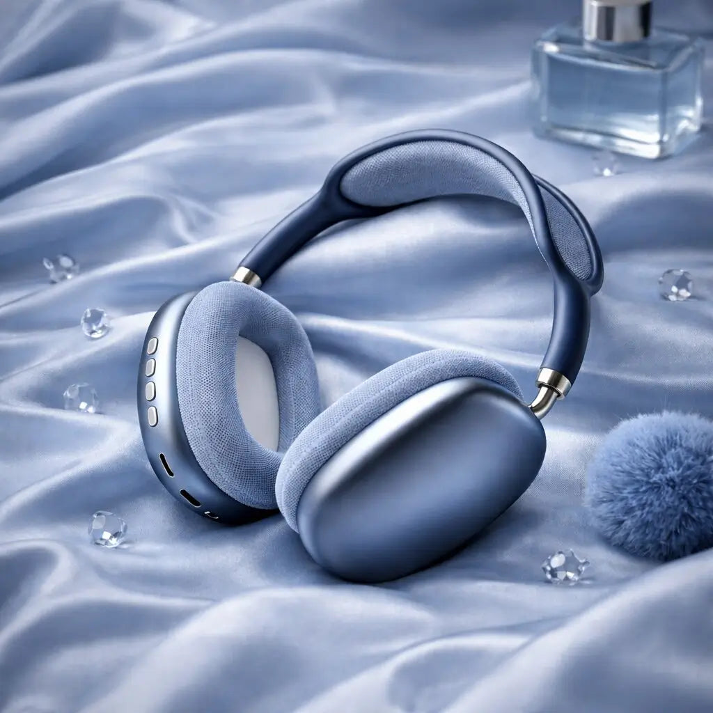 Over-Ear Headphones with Active Noise Cancelling and Bluetooth (ANC)