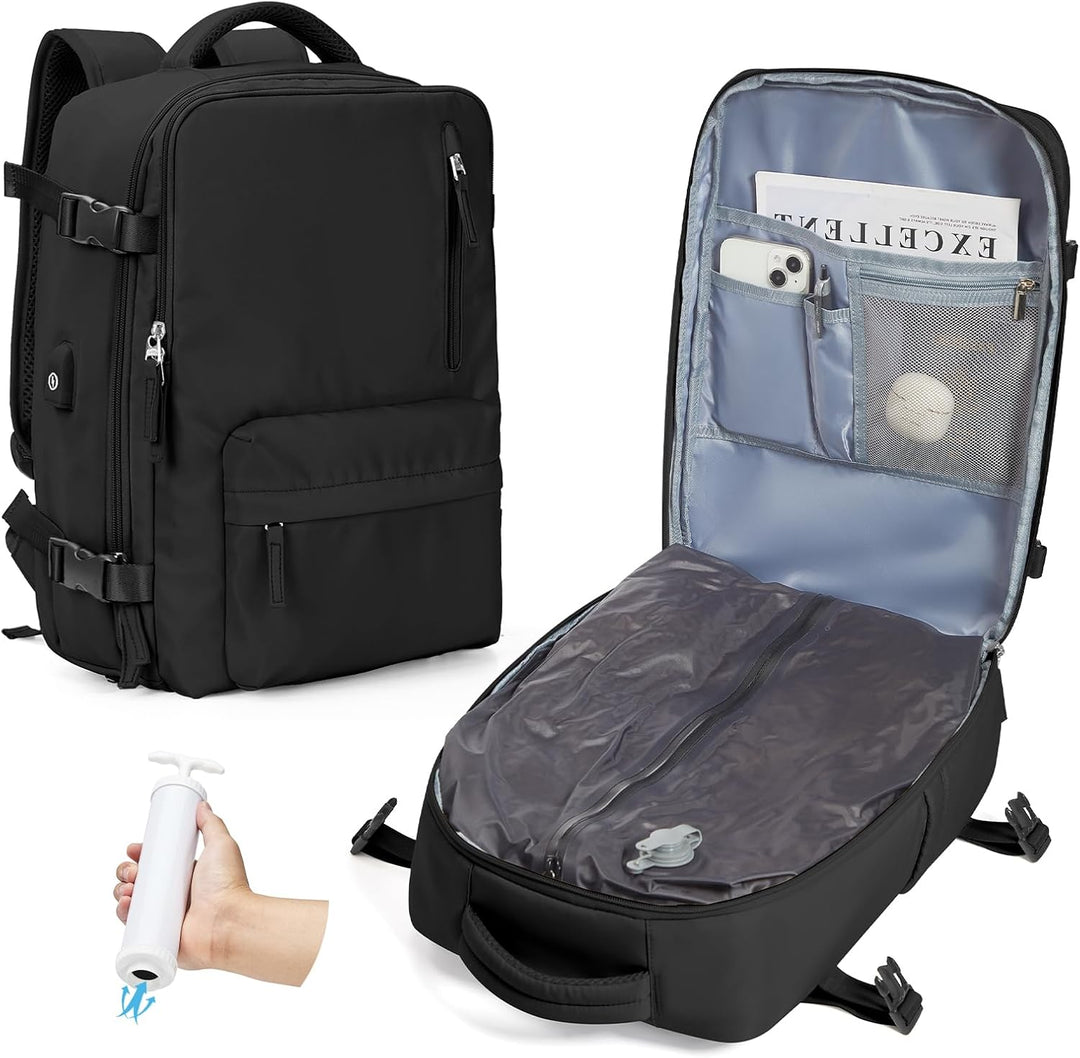 Multi-Compartment Laptop Bag with Adjustable Strap