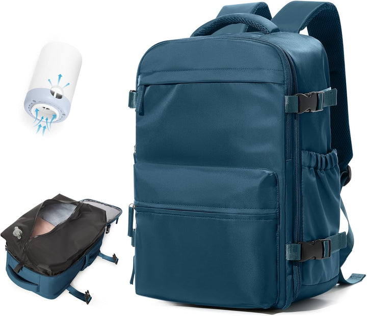 Multi-Compartment Laptop Bag with Adjustable Strap