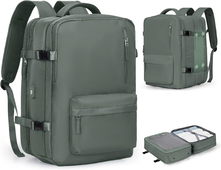 Multi-Compartment Laptop Bag with Adjustable Strap