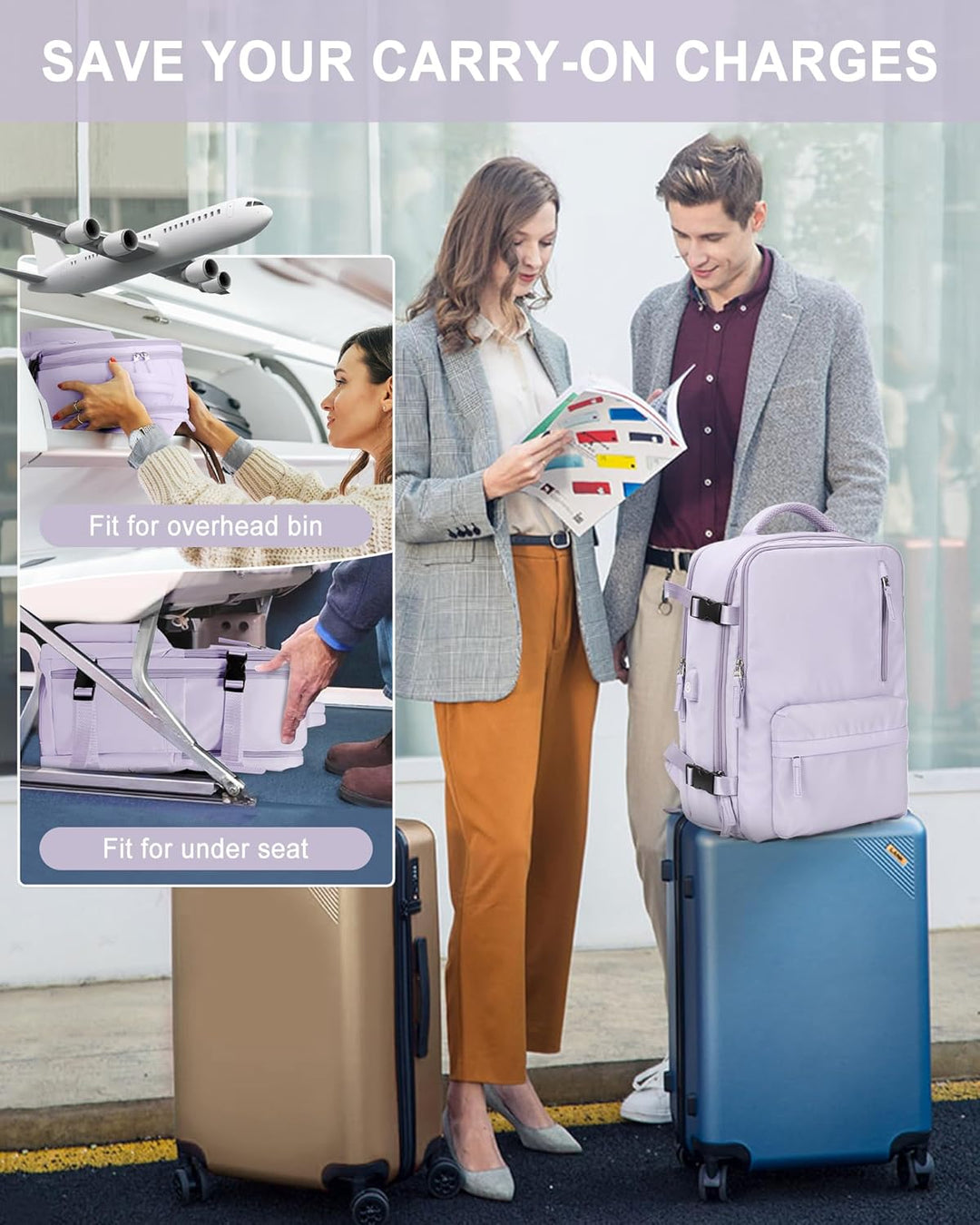 Multi-Compartment Laptop Bag with Adjustable Strap