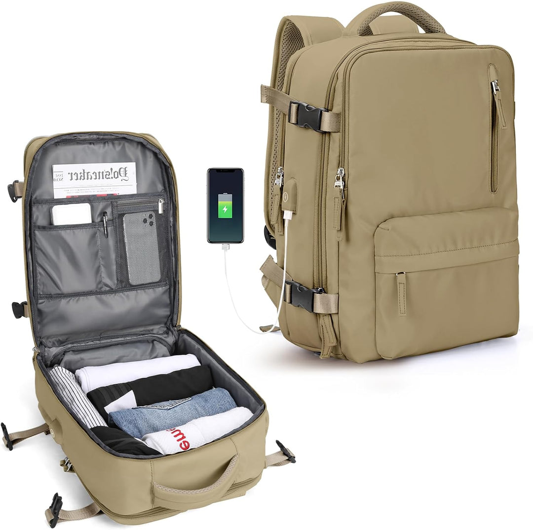 Multi-Compartment Laptop Bag with Adjustable Strap