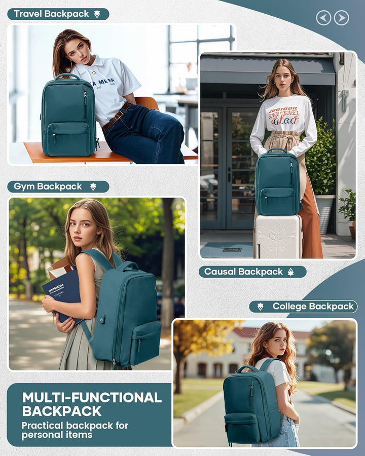 Multi-Compartment Laptop Bag with Adjustable Strap
