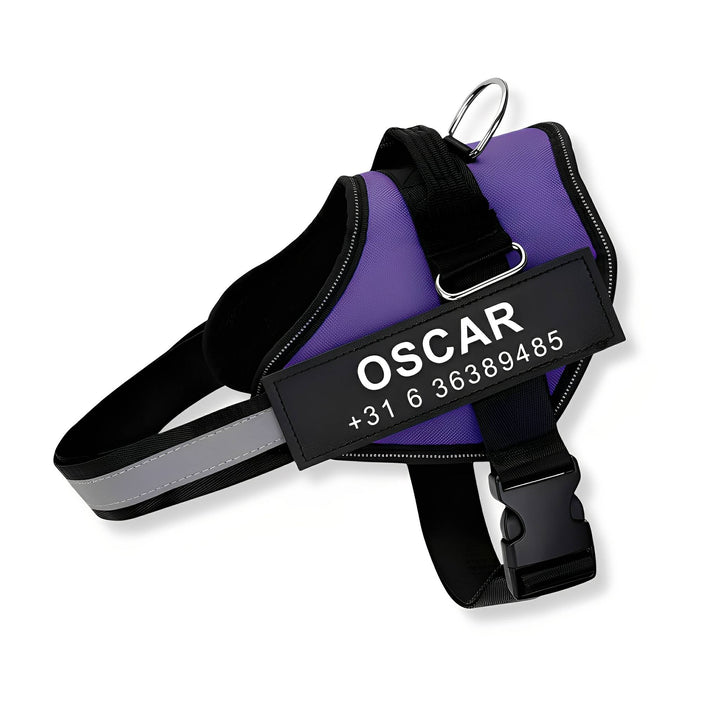 Personalisable Dog Harness – Reflective and Supportive Design