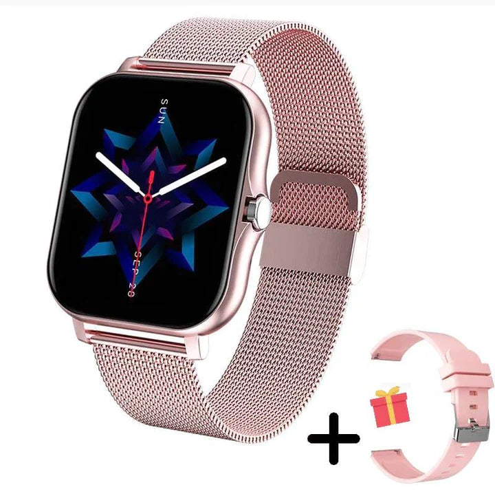 Elegant Smartwatch with Health and Activity Tracking for Women