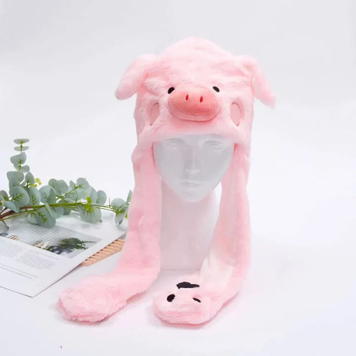 Bounce Bunny – Cute Hat with Moving Ears for Fun and Warmth