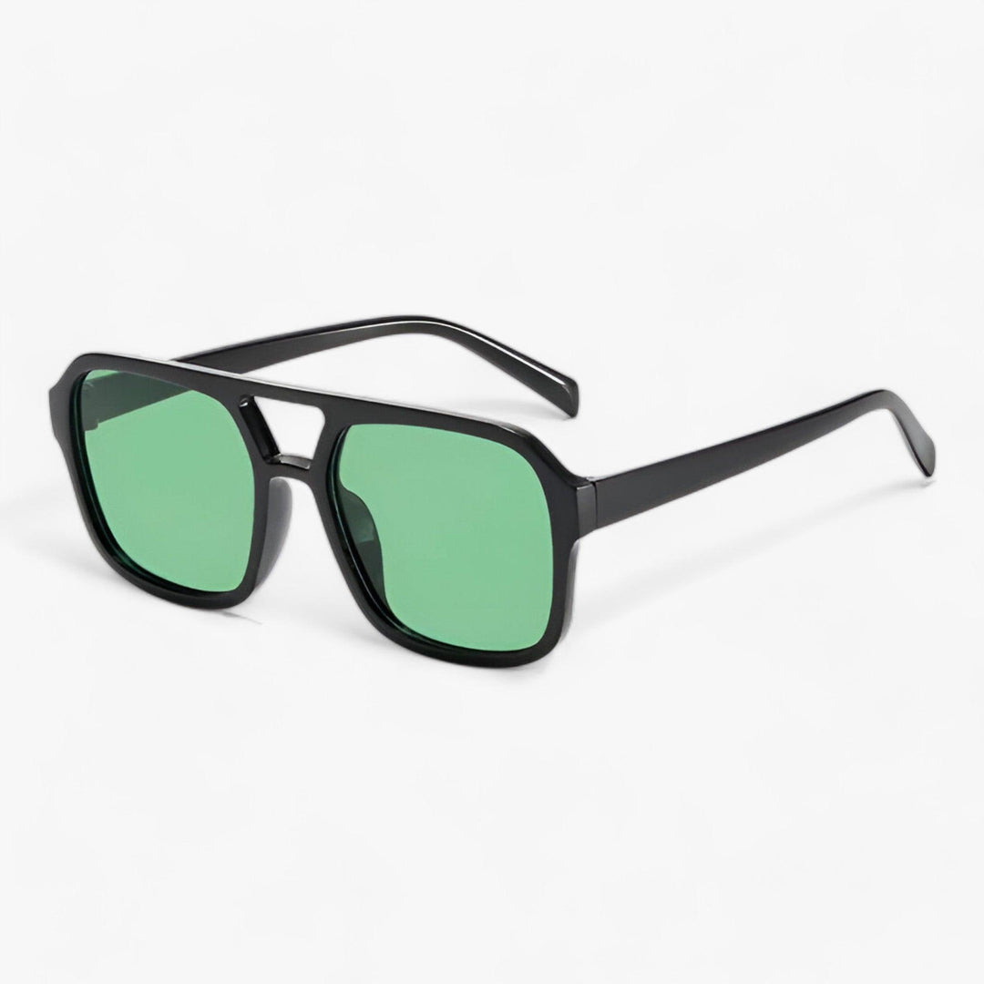 Vintage Eckige Sonnenbrille mit UV400-Schutz