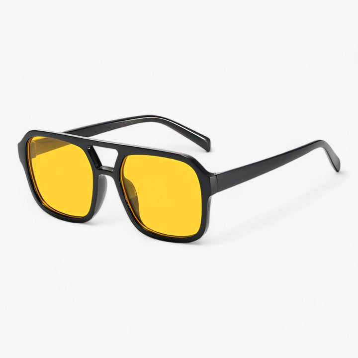 Vintage Eckige Sonnenbrille mit UV400-Schutz