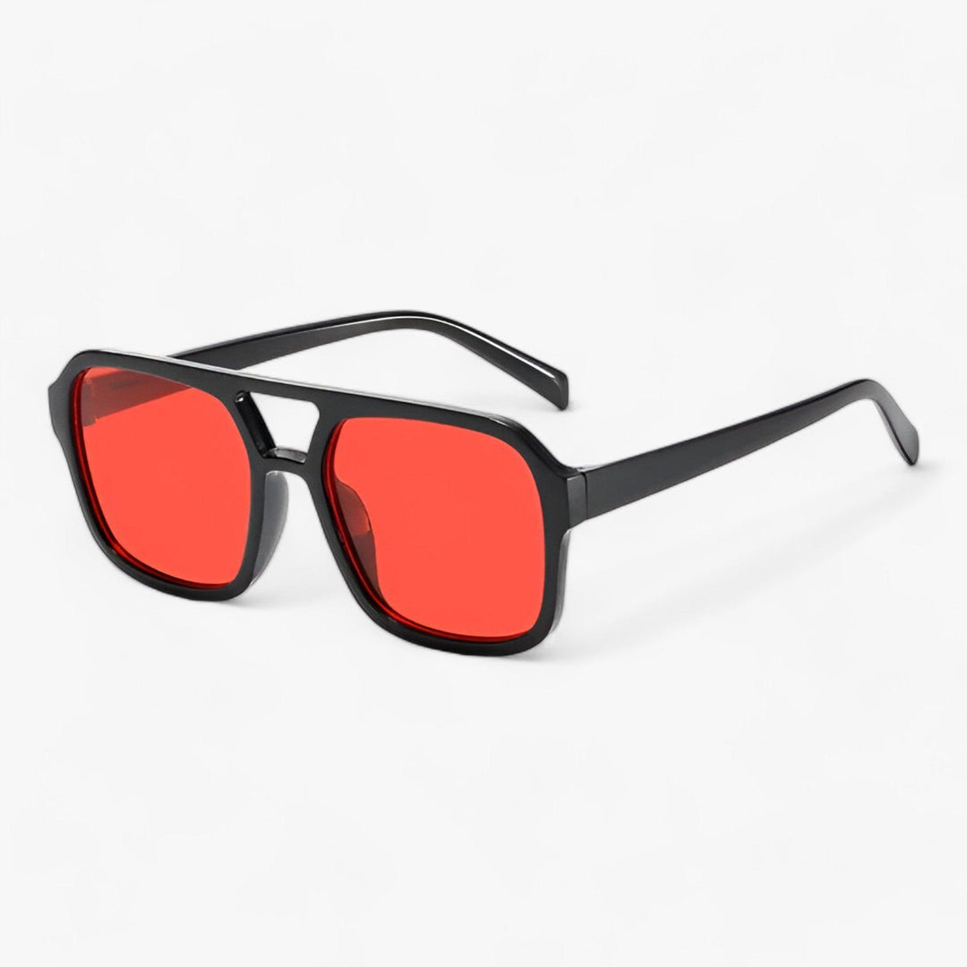 Vintage Eckige Sonnenbrille mit UV400-Schutz