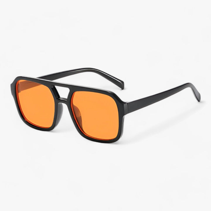 Vintage Eckige Sonnenbrille mit UV400-Schutz