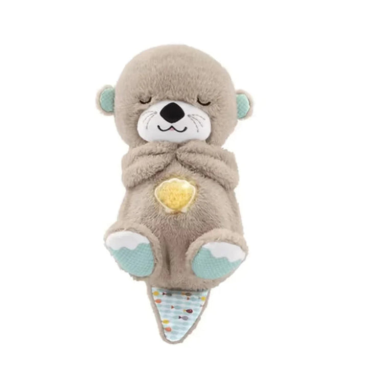 Relaxing Plush Toy with Breathing and Night Light - Soothing