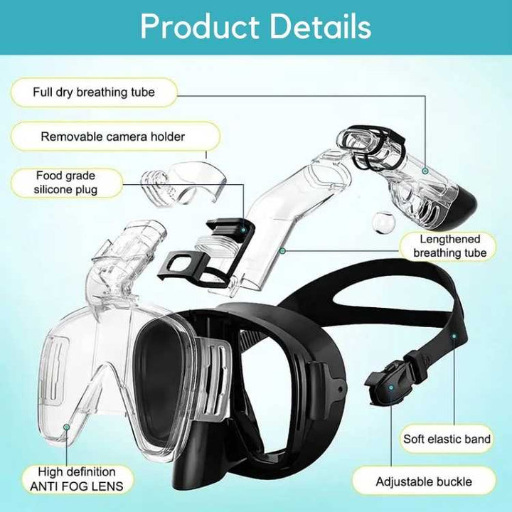 ProDive Foldable Snorkelling Mask