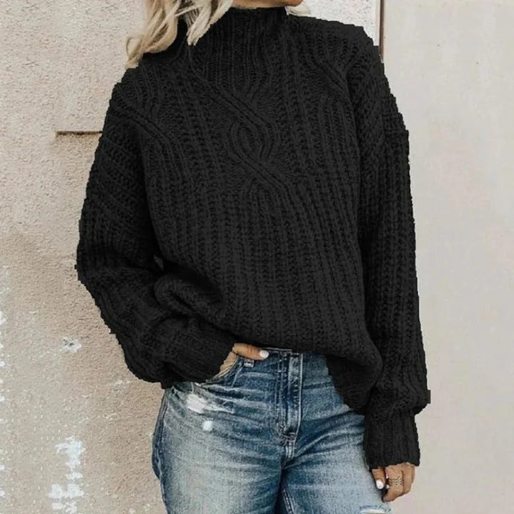 Women’s Elegant Knit Sweater – Subtle Texture with Refined Style
