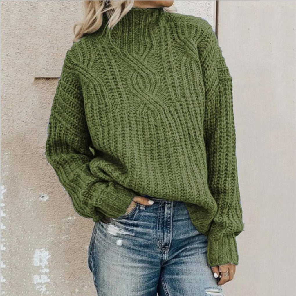 Women’s Elegant Knit Sweater – Subtle Texture with Refined Style