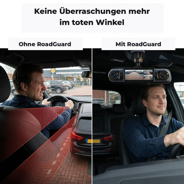 4-channel dash cam with night vision, GPS and 360° coverage
