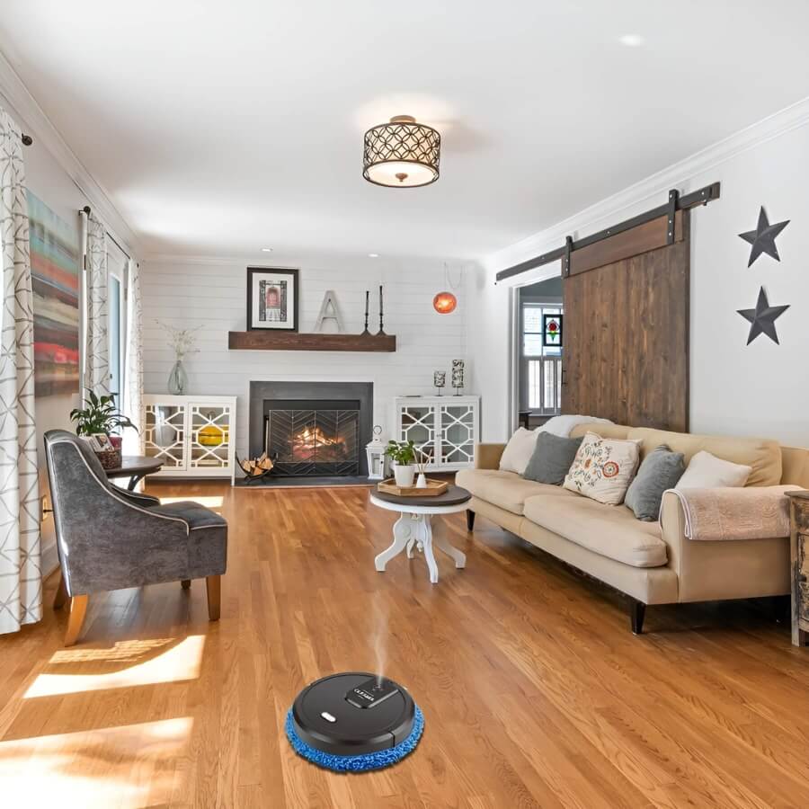 Home Floor-Washing Robot - CleanBot