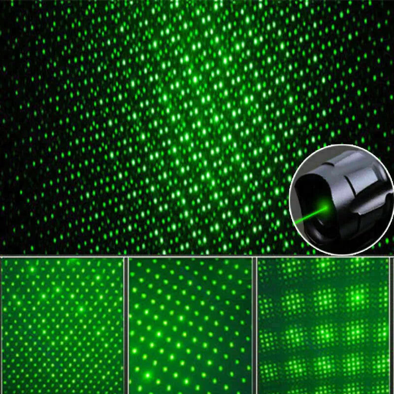Rechargeable Green Laser Pointer with Long Range and High Precision