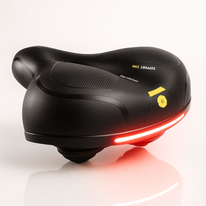 SellaPro Men's & Women's Bicycle Saddle | Comfortable Saddle with Suspension