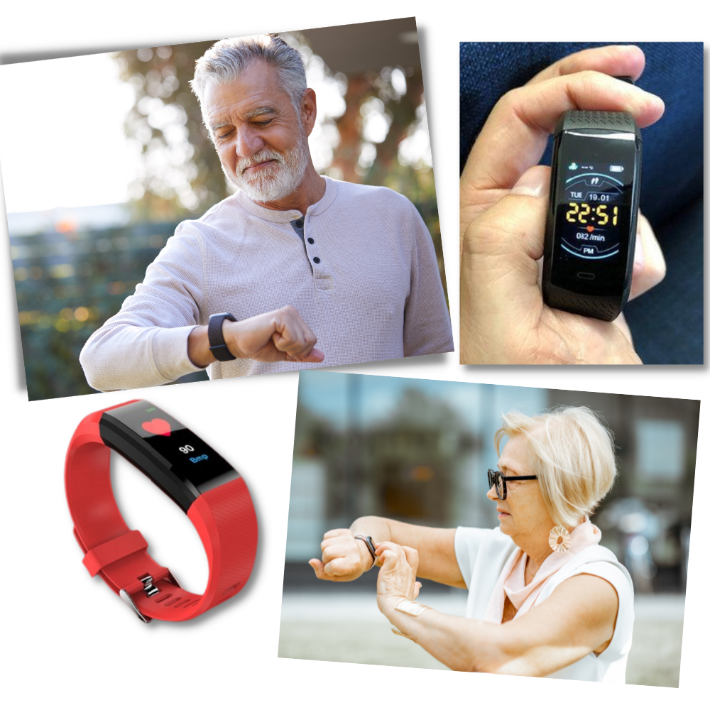 Smartwatch for Seniors | Heart Rate and Blood Pressure Always Under Control
