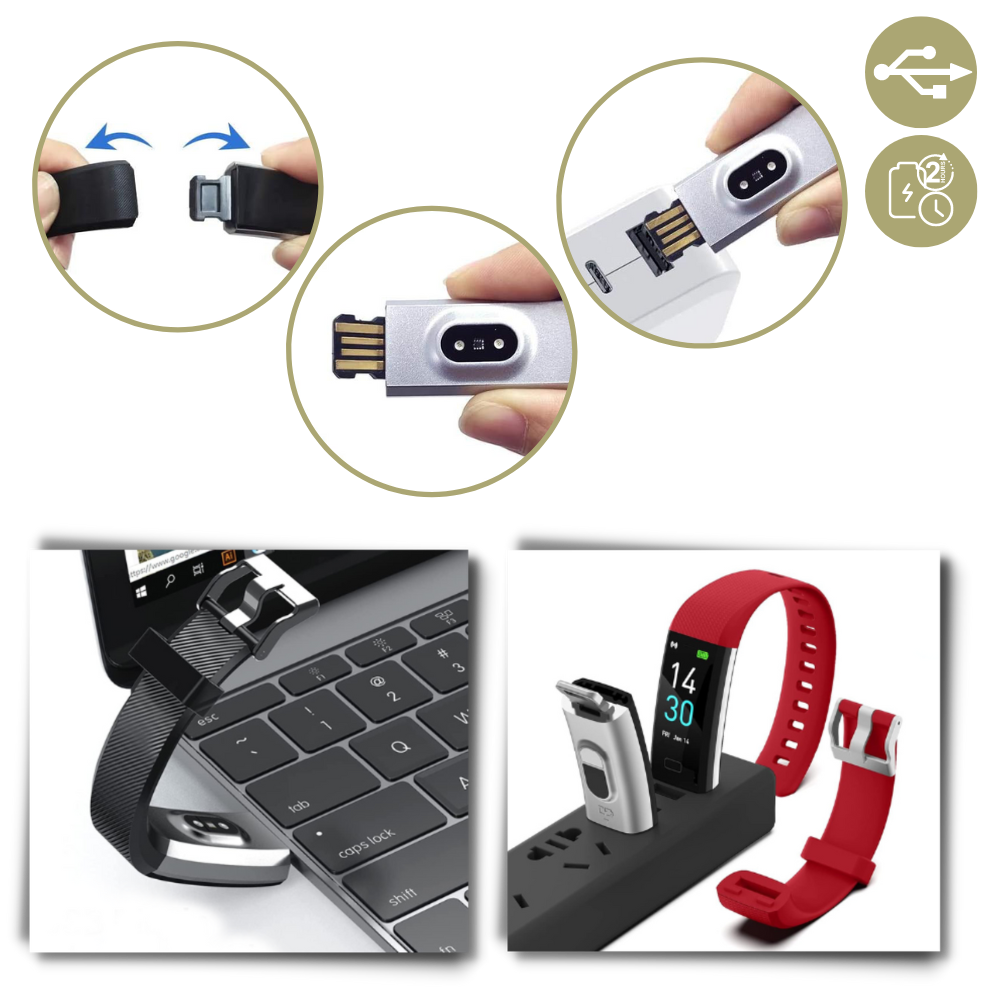 Smartwatch for Seniors with Heart Rate and Blood Pressure Monitoring | Karnz