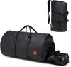 Convertible PU Leather Duffel Travel Bag – Cabin Weekend Bag