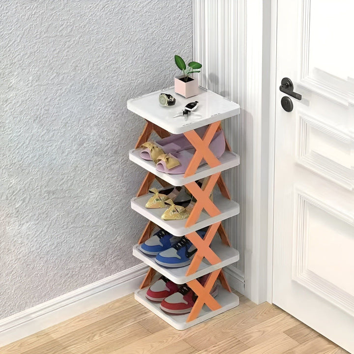Multifunctional Foldable Shoe Rack - SpaceSaver